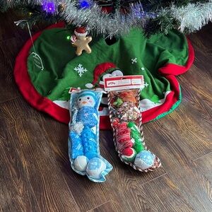 ❤️HOST PICK ❤️Christmas Stockings with Snowman and Santa Design